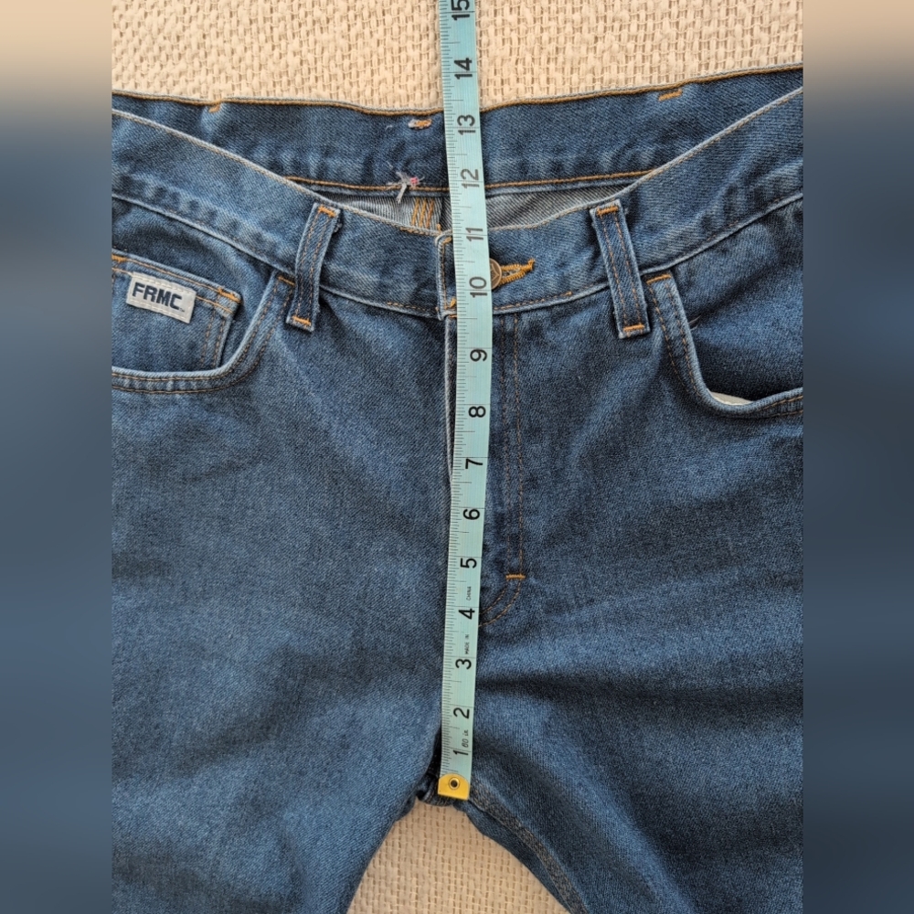 Tyndale FRMC Jeans Women's 12/32 Blue Flame Resistant Made In USA Work NFPA 2112 - Picture 14 of 14